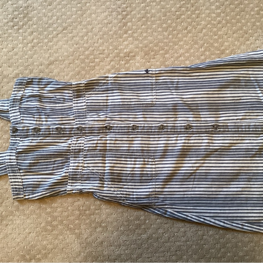 Kavu Black and White Striped Garment